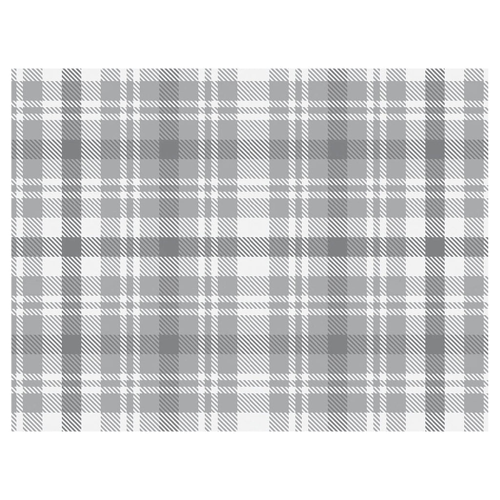 SLATE TARTAN SCATTER CUSHION