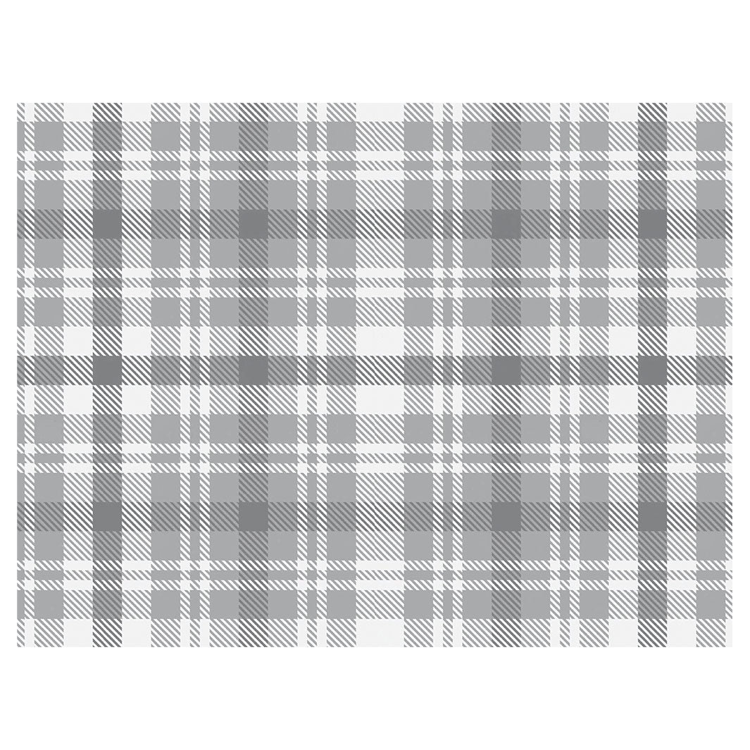 SLATE TARTAN SCATTER CUSHION