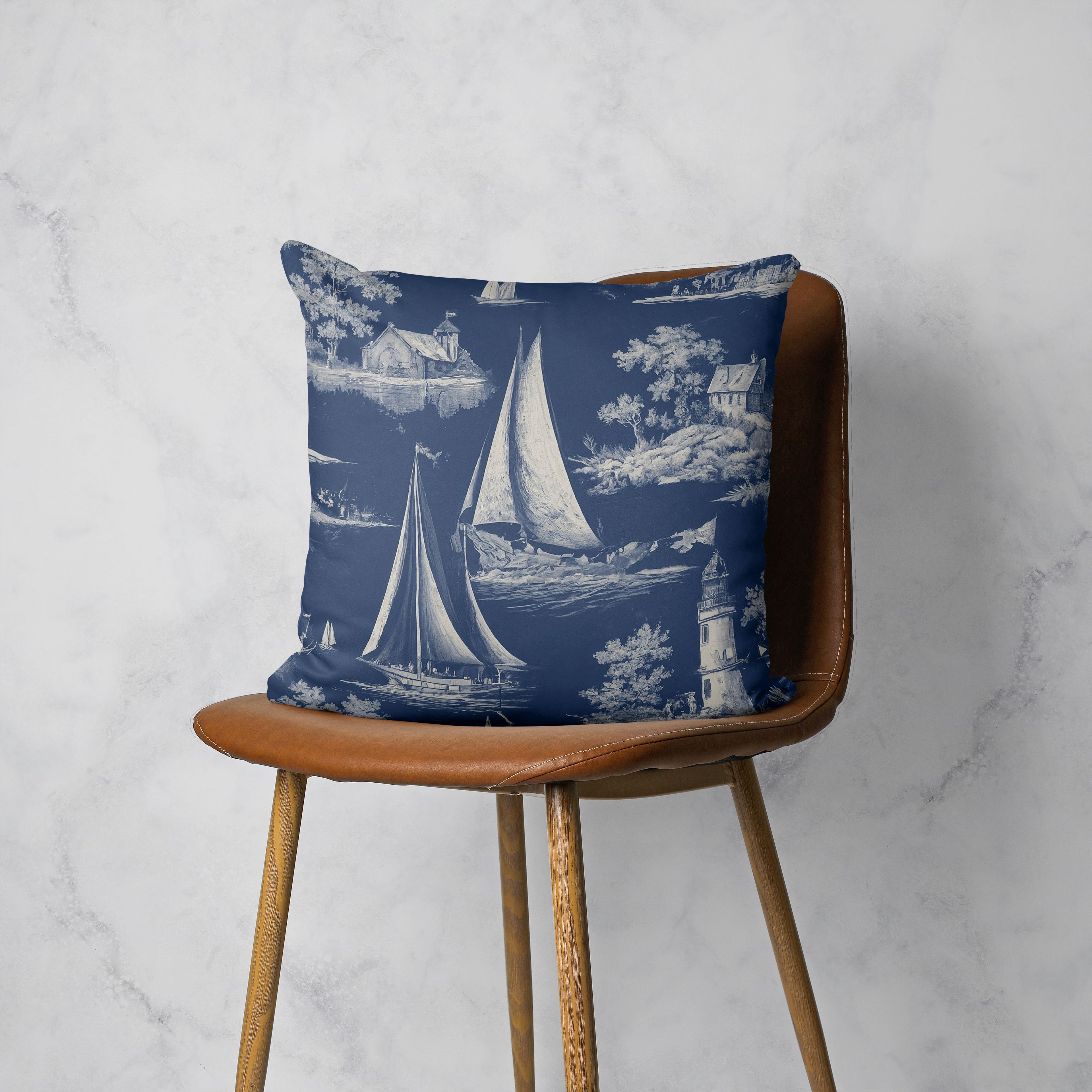 MIDNIGHT SAIL SCATTER CUSHION