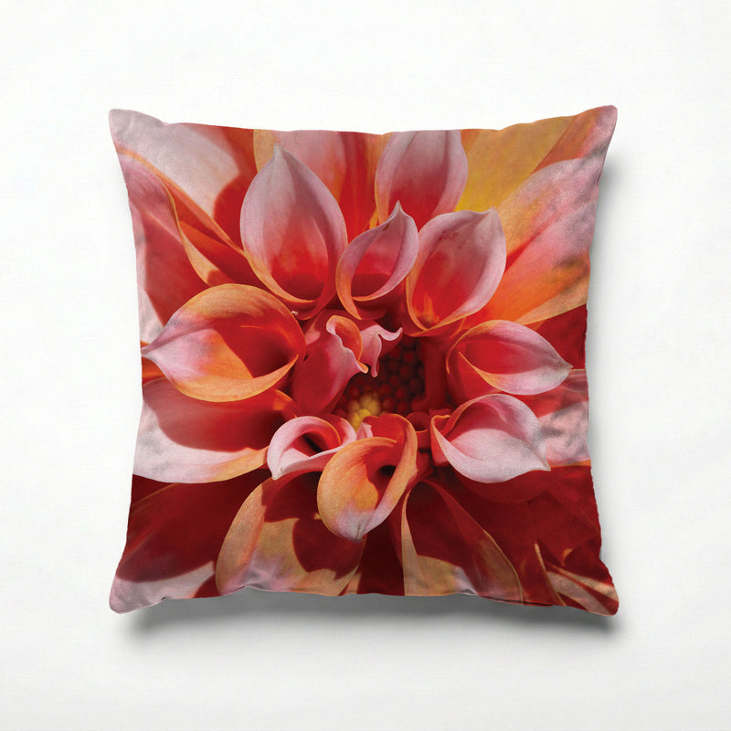 FLORAL PINK DAHLIA SCATTER CUSHION