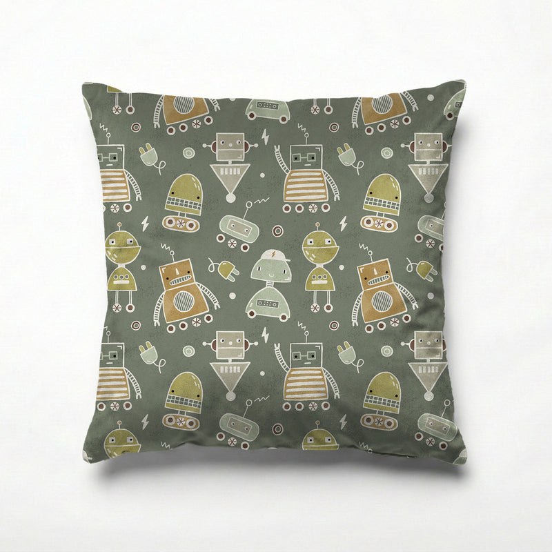 KIDS ROBOTS CUSHION