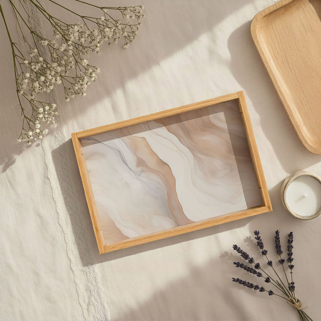 SOFT CURRENTS TEA TRAY