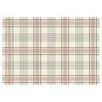 ROSEWOOD PLAID TEA TRAY