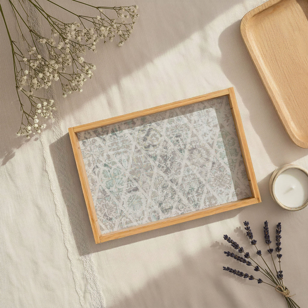 STONE GARDEN TEA TRAY