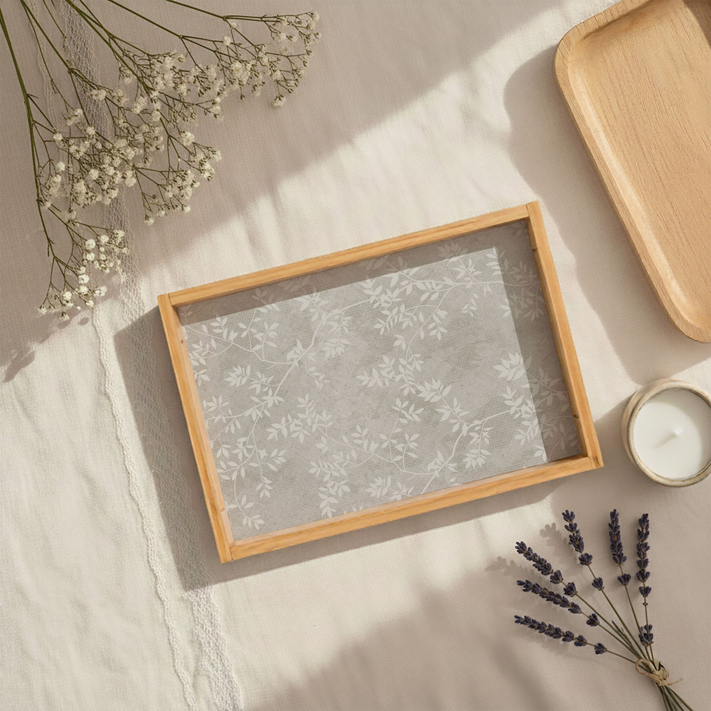 WILLOW MIST TEA TRAY