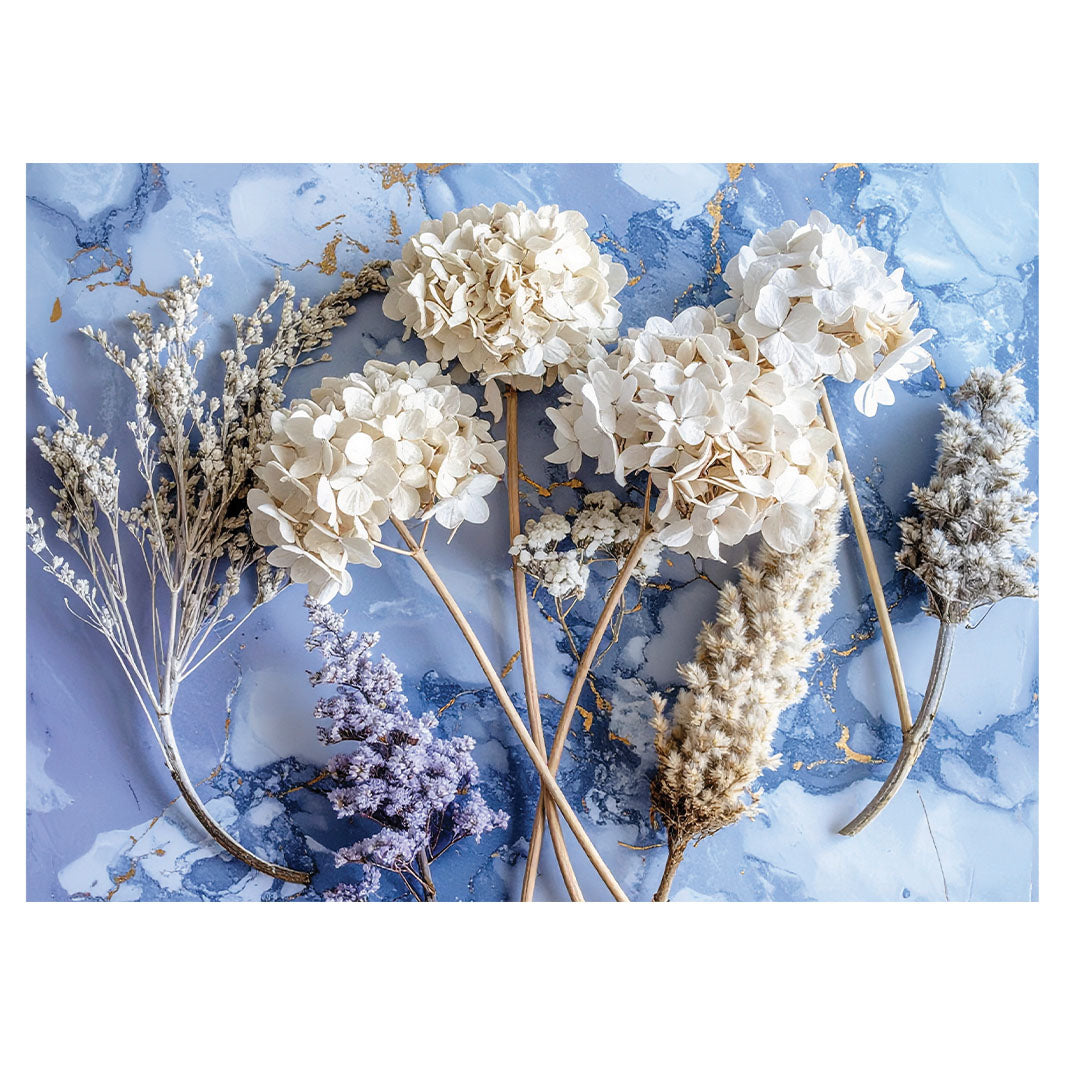 HYDRANGEA SKY TEA TRAY