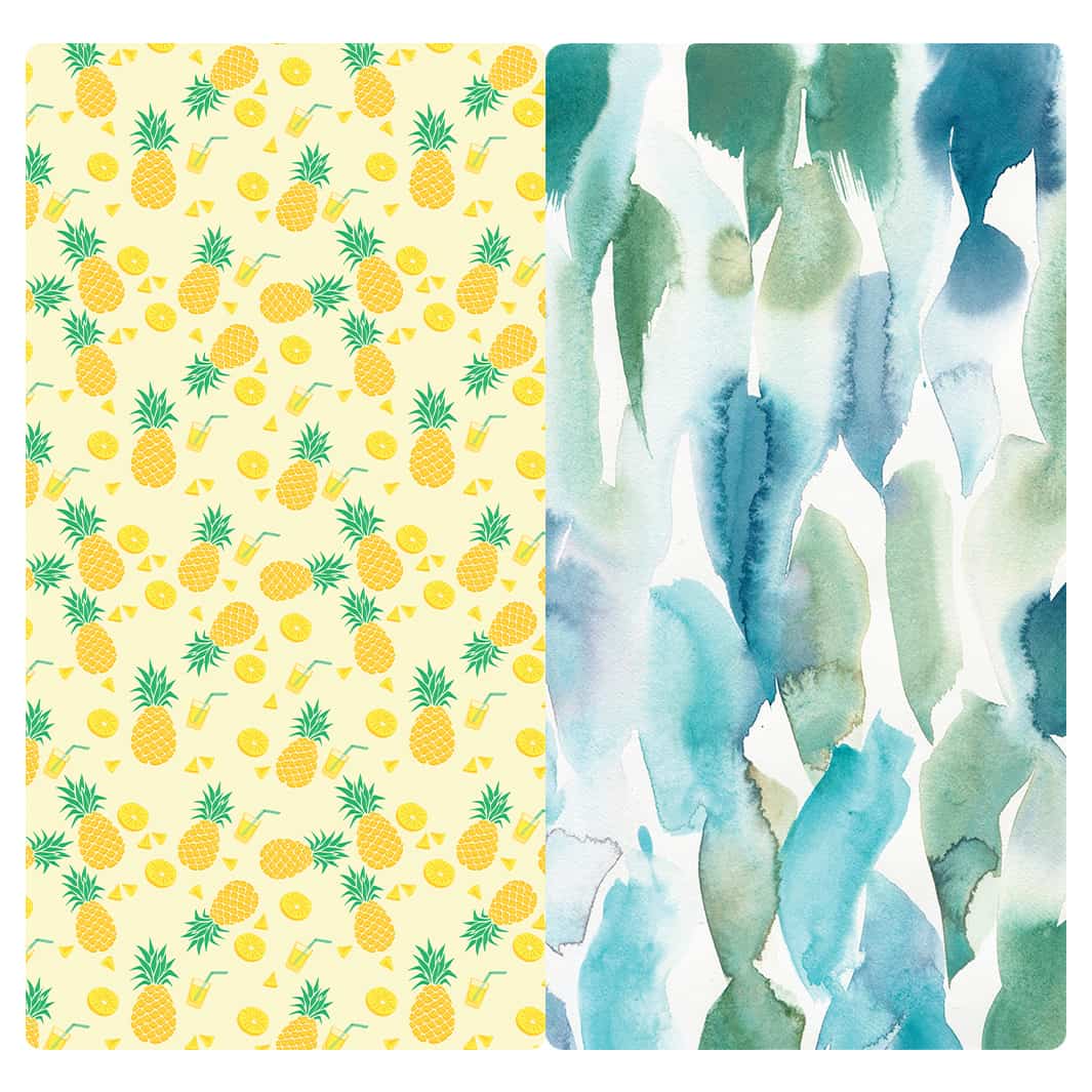 MICROFIBER TRAVEL TOWEL - PINEAPPLE SPLASH