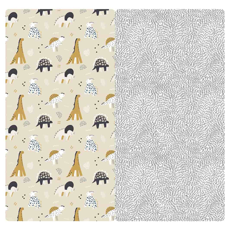 MICROFIBER TRAVEL TOWEL - DINO DOODLE
