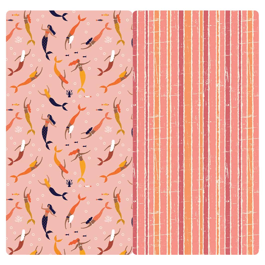 MICROFIBER TRAVEL TOWEL - MERMAID DREAMS