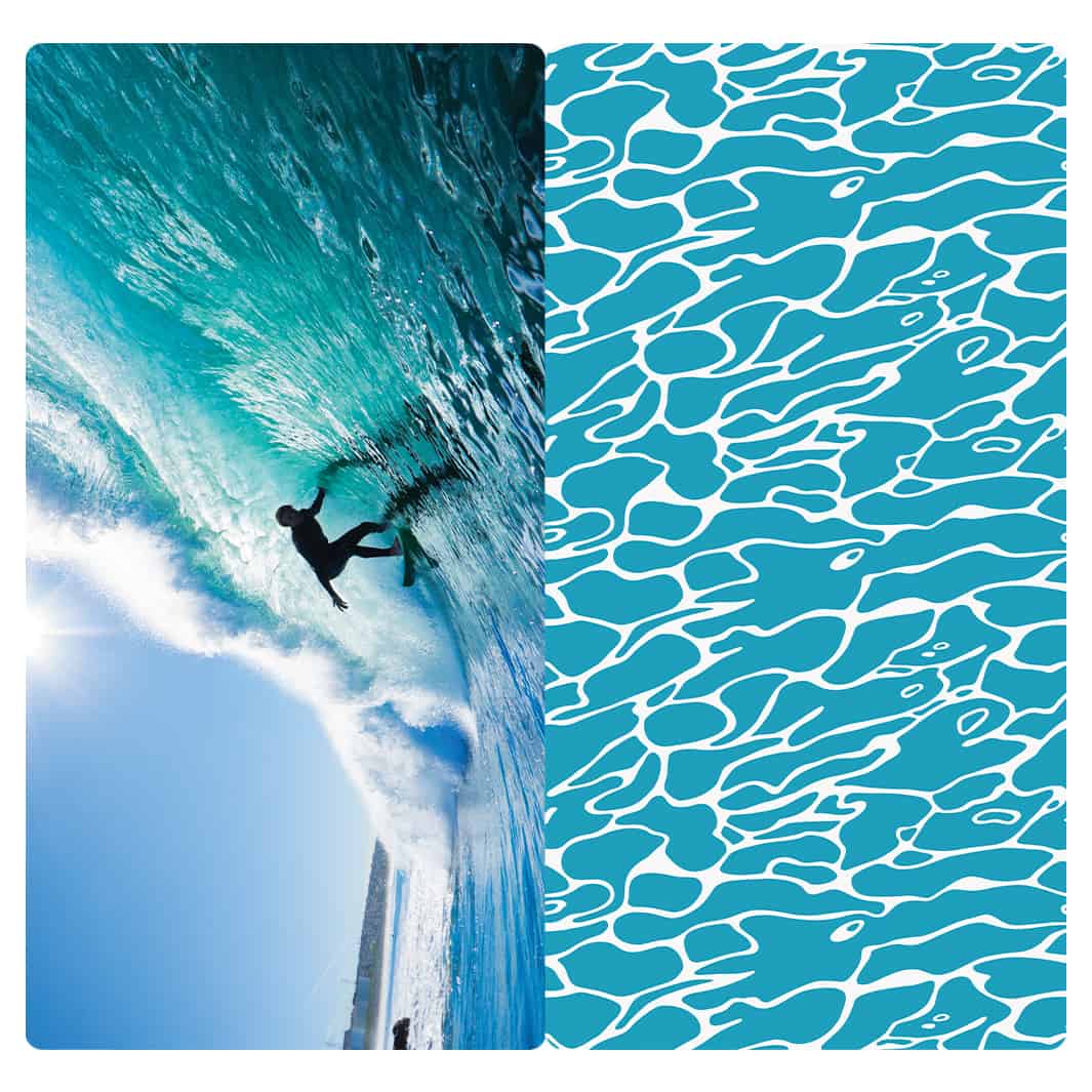 MICROFIBER TRAVEL TOWEL - SURF ESCAPE