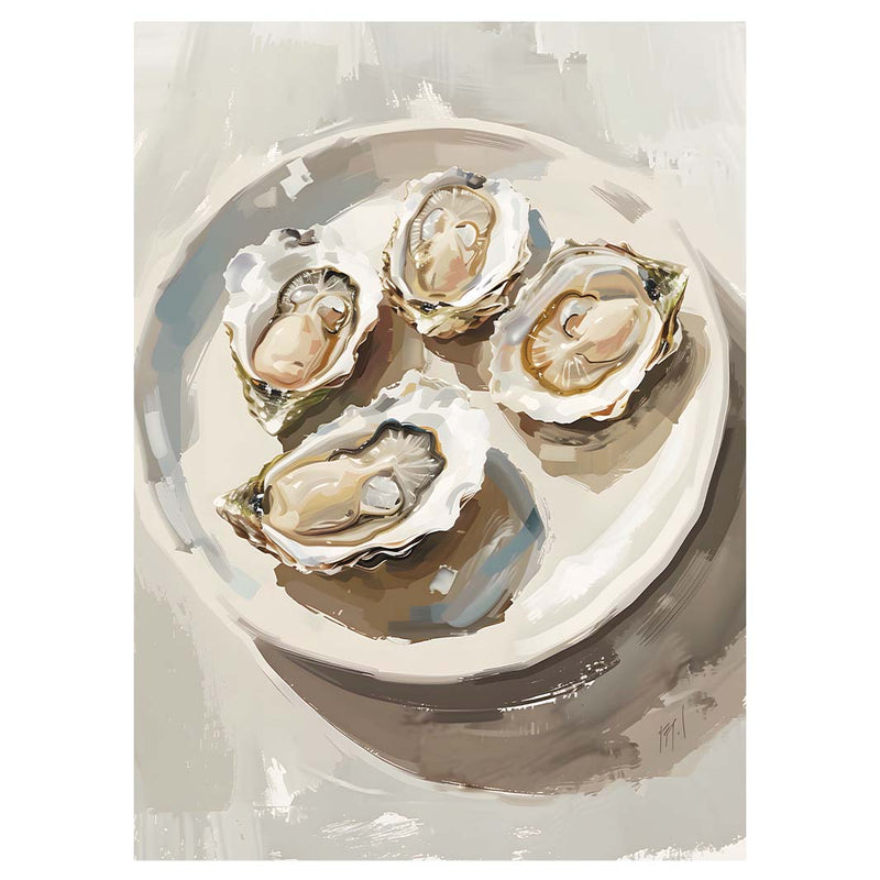 OYSTERS TEA TOWEL