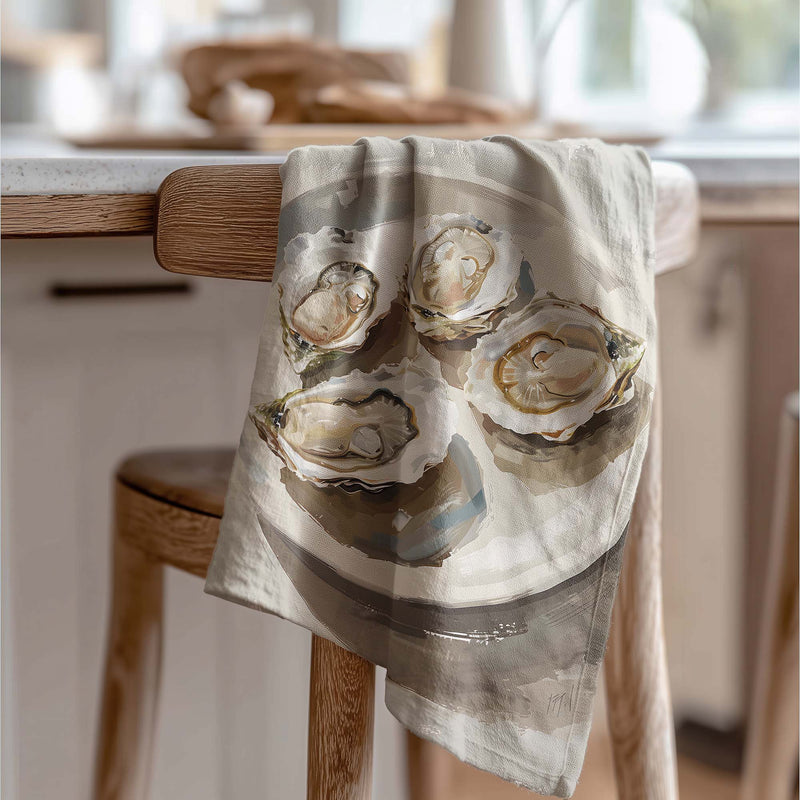 OYSTERS TEA TOWEL