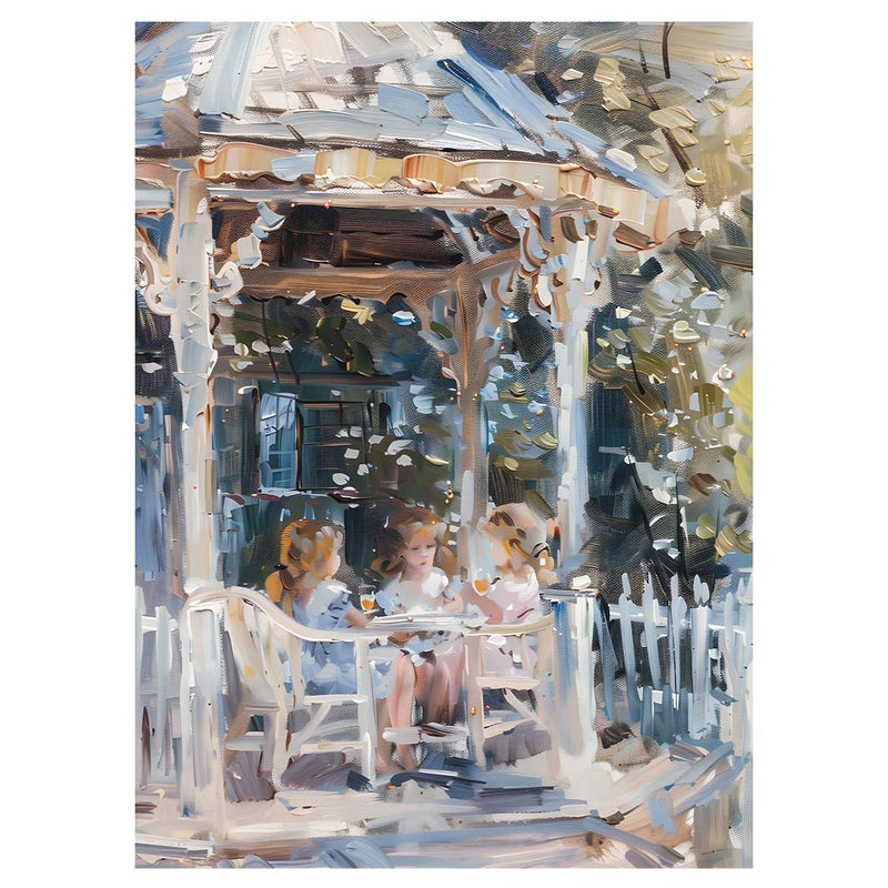 GARDEN TEA TEA TOWEL