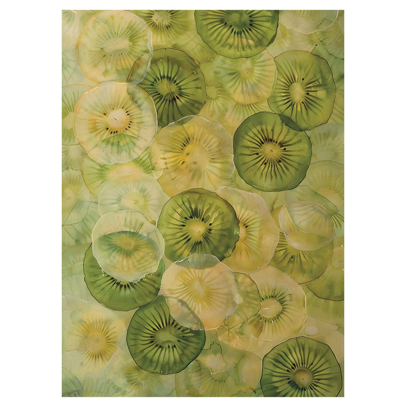 KIWI SLICES TEA TOWEL
