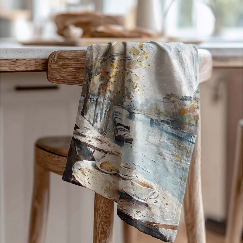CANAL CAFE TEA TOWEL
