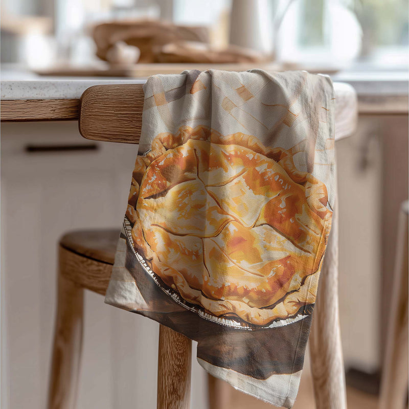 PICNIC PIE BEIGE TEA TOWEL