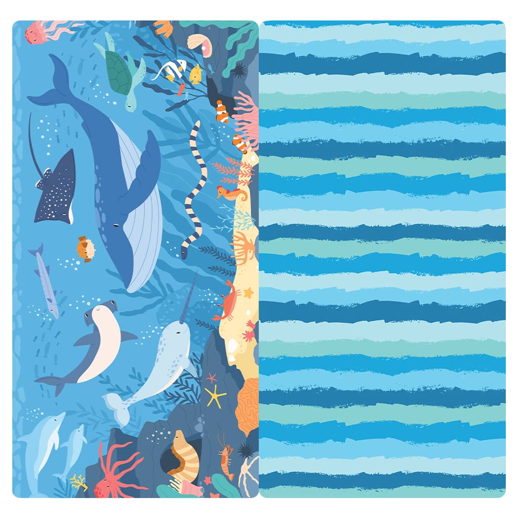 MICROFIBER TRAVEL TOWEL - OCEAN ADVENTURE