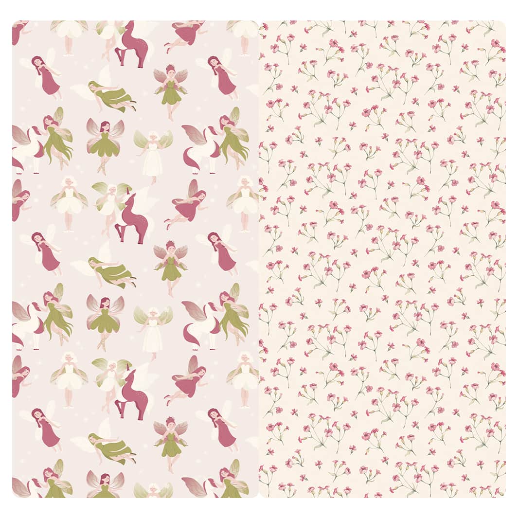 MICROFIBER TRAVEL TOWEL - FAIRY BLOSSOM