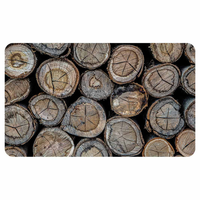 WOOD LOGS PATTERN MULTI-PURPOSE MAT — Cape Rug, Home & Art