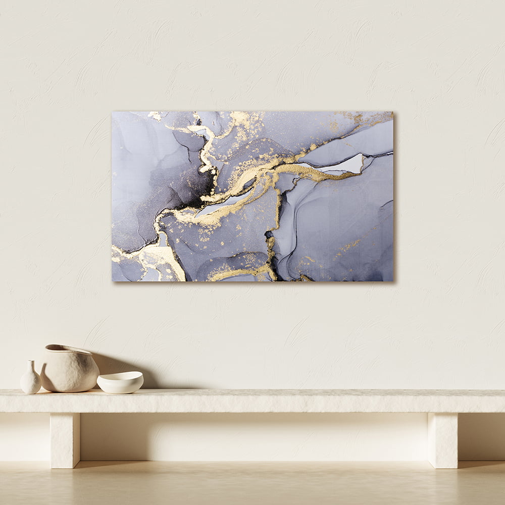 ABSTRACT PURPLE PLEXIGLASS