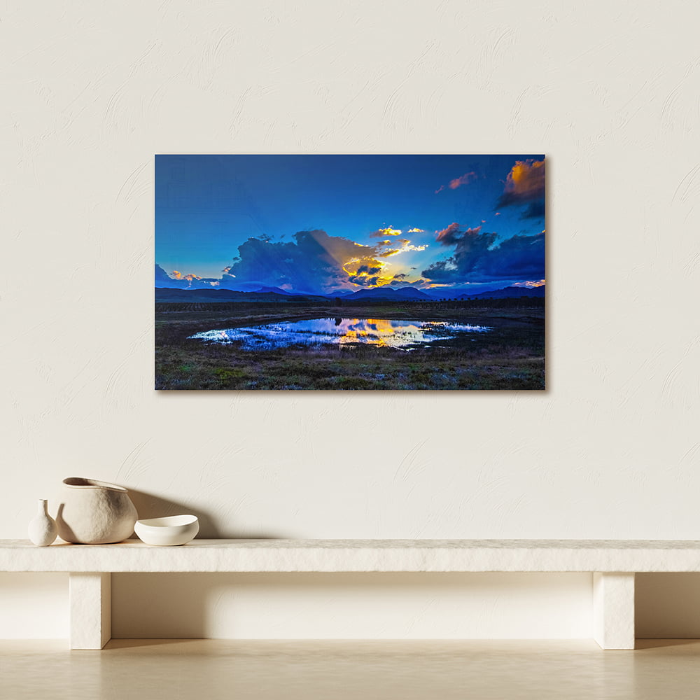 FARM DAM LANDSCAPE PLEXIGLASS
