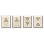 Birch Block 4 pce collage RETRO-1