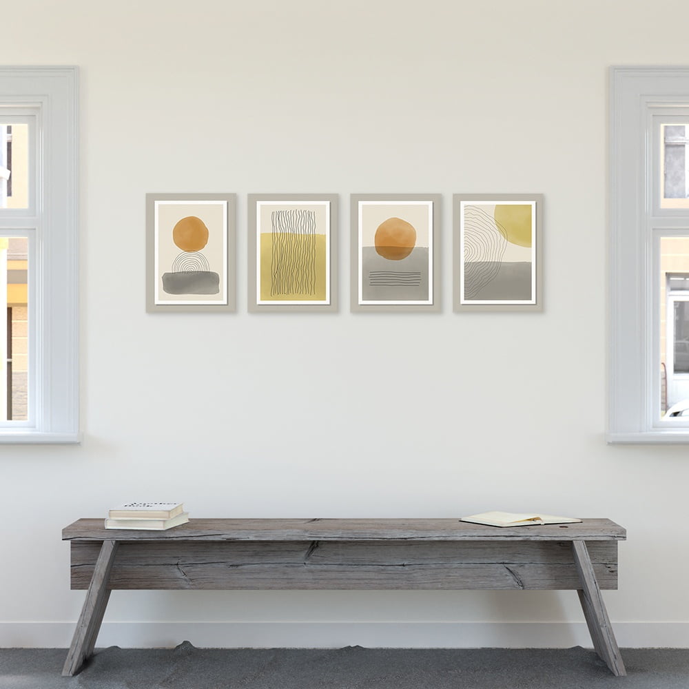 Birch Block 4 pce collage RETRO-2