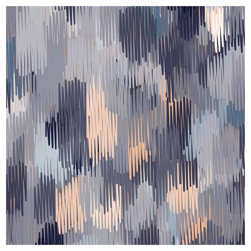 ABSTRACT LINES PURPLE TONES PATTERN SQUARE COASTER
