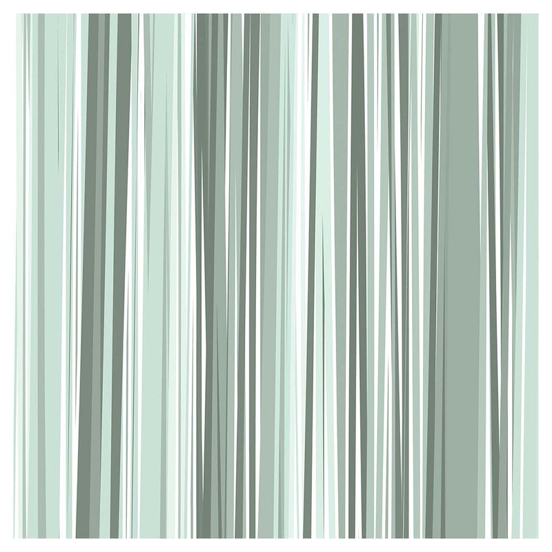 VERTICAL MONOCHROMATIC LINE ART SQUARE COASTER