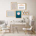 Curated Wall Art 5 Pce