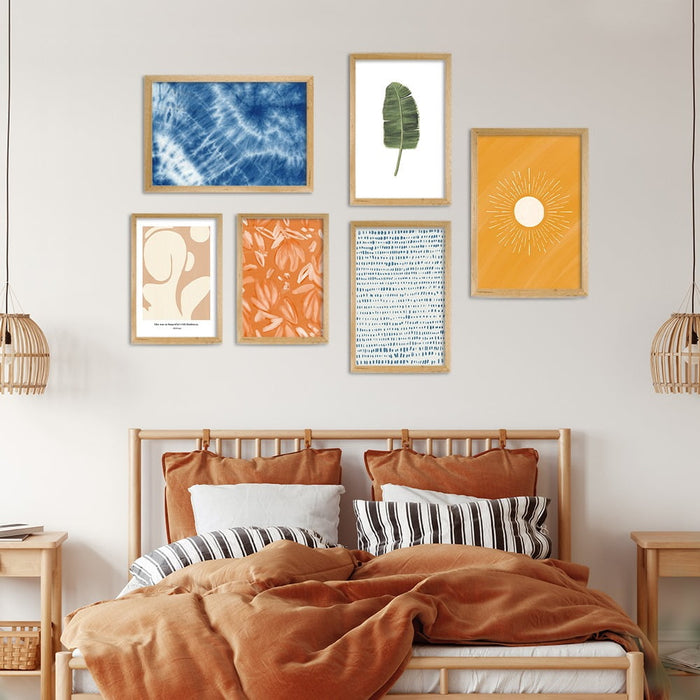 Modern Curated Wall Art 6 Piece