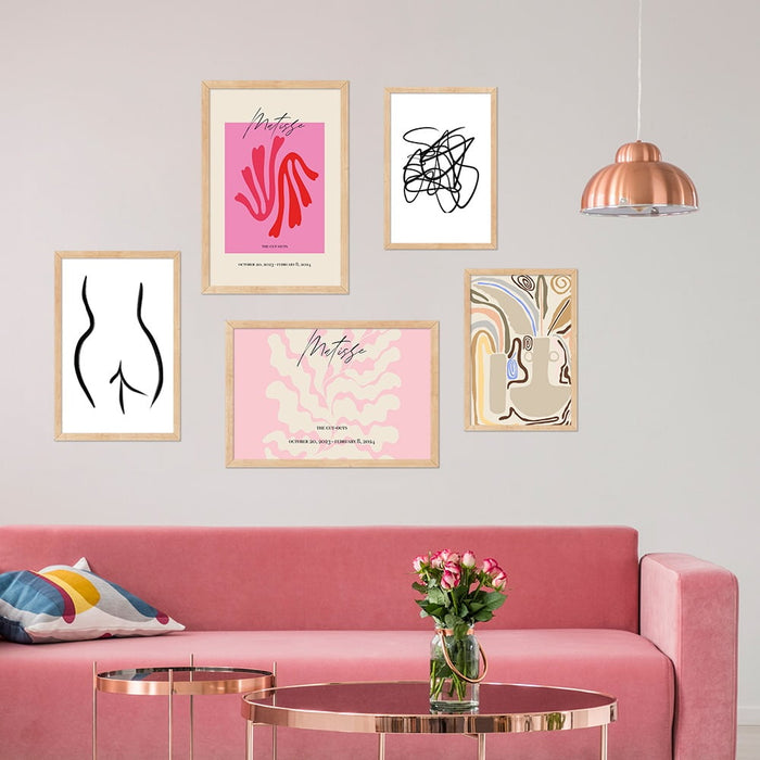 Matisse Cut Out Curated Wall Art 5 Piece