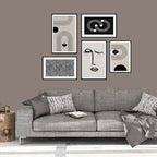 MODERN GEO LINE ART 5 PIECE