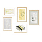 LEMONY FLORAL 5 PIECE