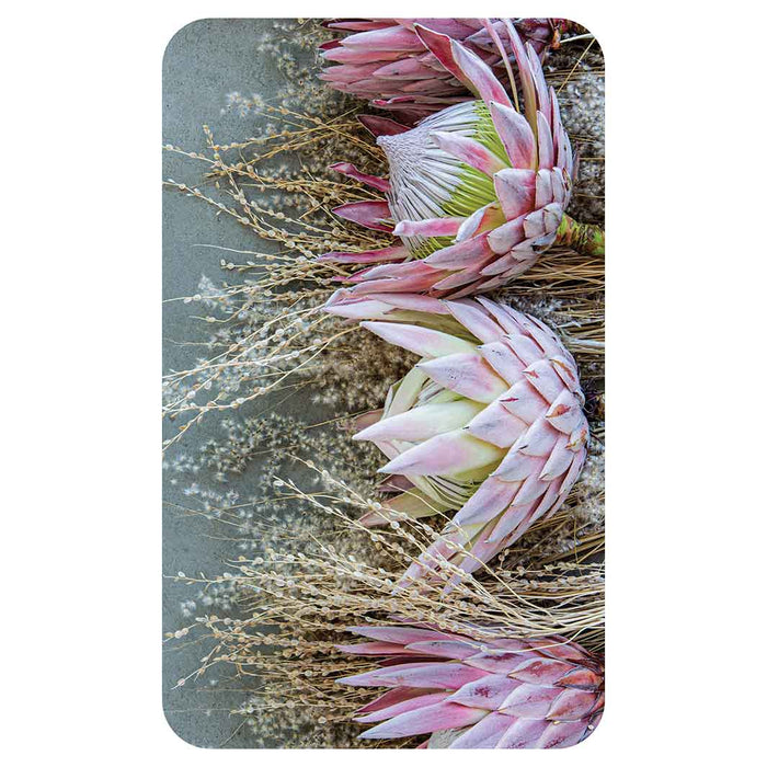 FLORAL DEEP PINK KING PROTEA KITCHEN TOWEL