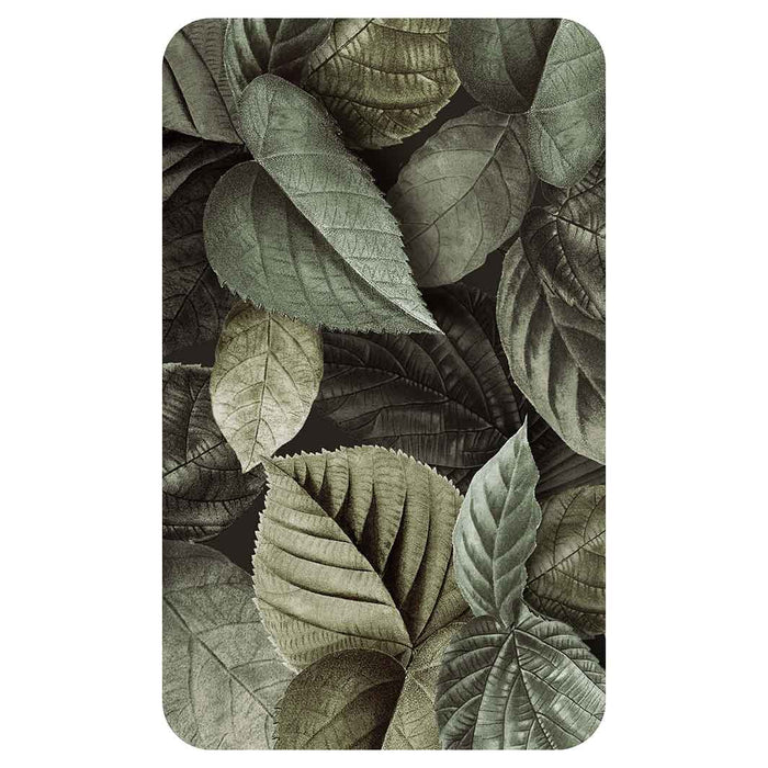 LEAVES GREEN MONOCHROMATIC LEAVES KITCHEN TOWEL