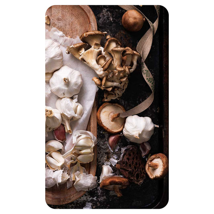 MUSHROOM AND GARLIC KITCHEN TOWEL