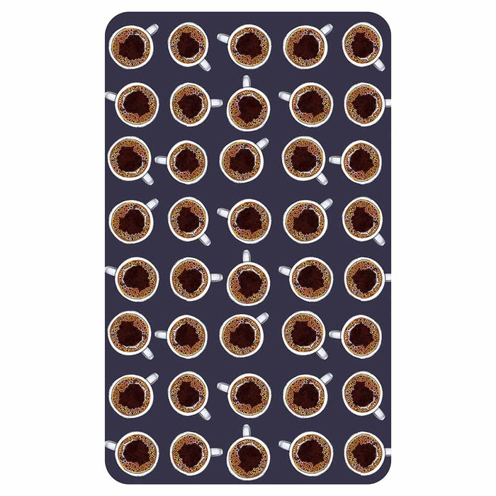 COFFEE CUP DESIGN KITCHEN TOWEL