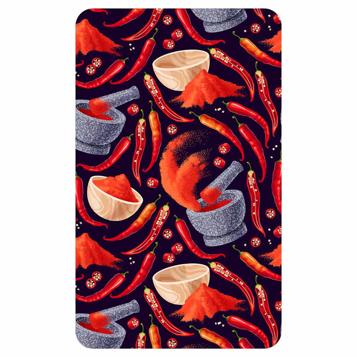 CHILLI SPICE PATTERN KITCHEN TOWEL