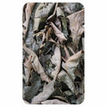 MONOCHROMATIC GREY GREEN LEAVES KITCHEN TOWEL