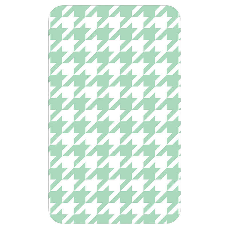 HOUNDSTOOTH LIGHT GREEN KITCHEN TOWEL