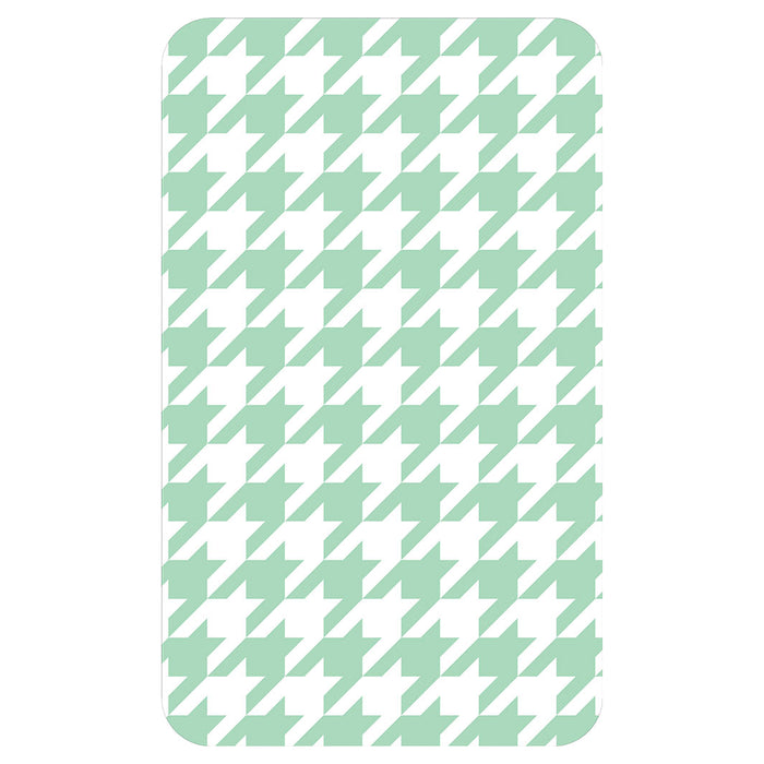 HOUNDSTOOTH LIGHT GREEN KITCHEN TOWEL