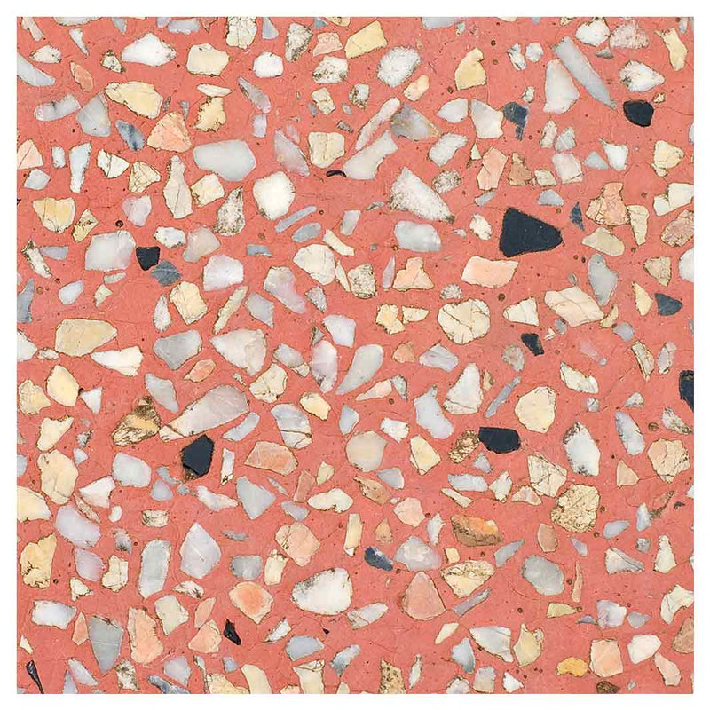 TERRAZO PEACH TEXTURE MAKE-UP BAG