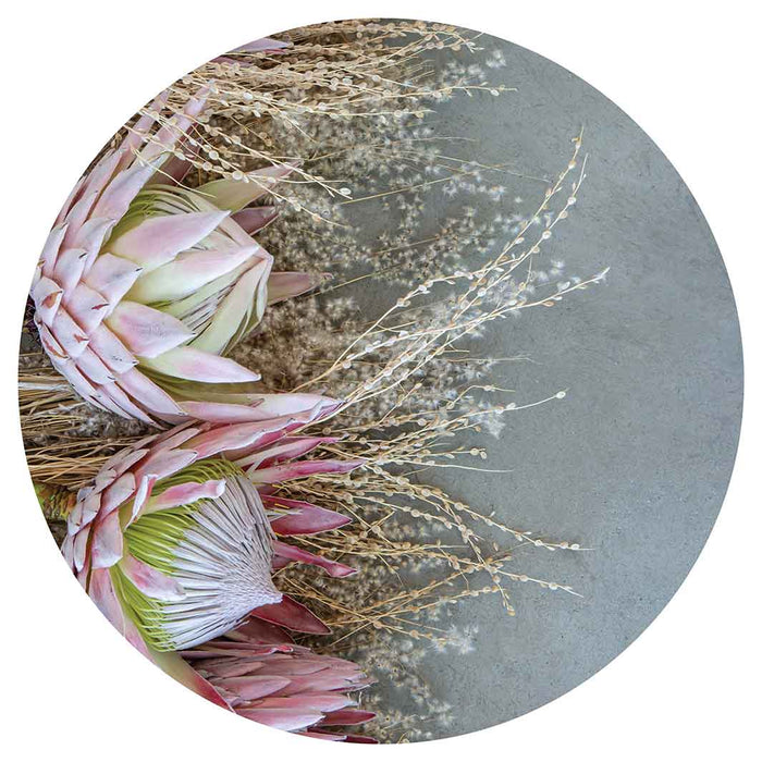 FLORAL DEEP PINK KING PROTEA MOUSEPAD