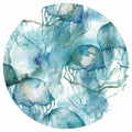 PATTERN BLUE OCEAN WATERCOLOUR JELLYFISH MOUSEPAD