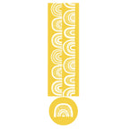 KIDS WHITE RAINBOW PATTERN OTTOMAN