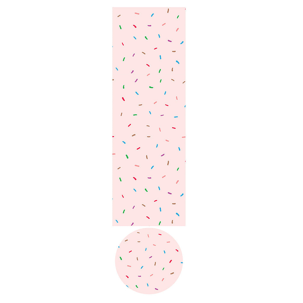KIDS PINK DONUT SPRINKLES OTTOMAN
