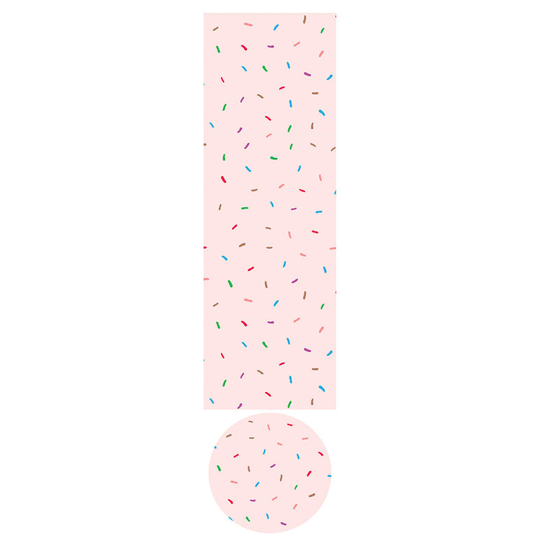 KIDS PINK DONUT SPRINKLES OTTOMAN