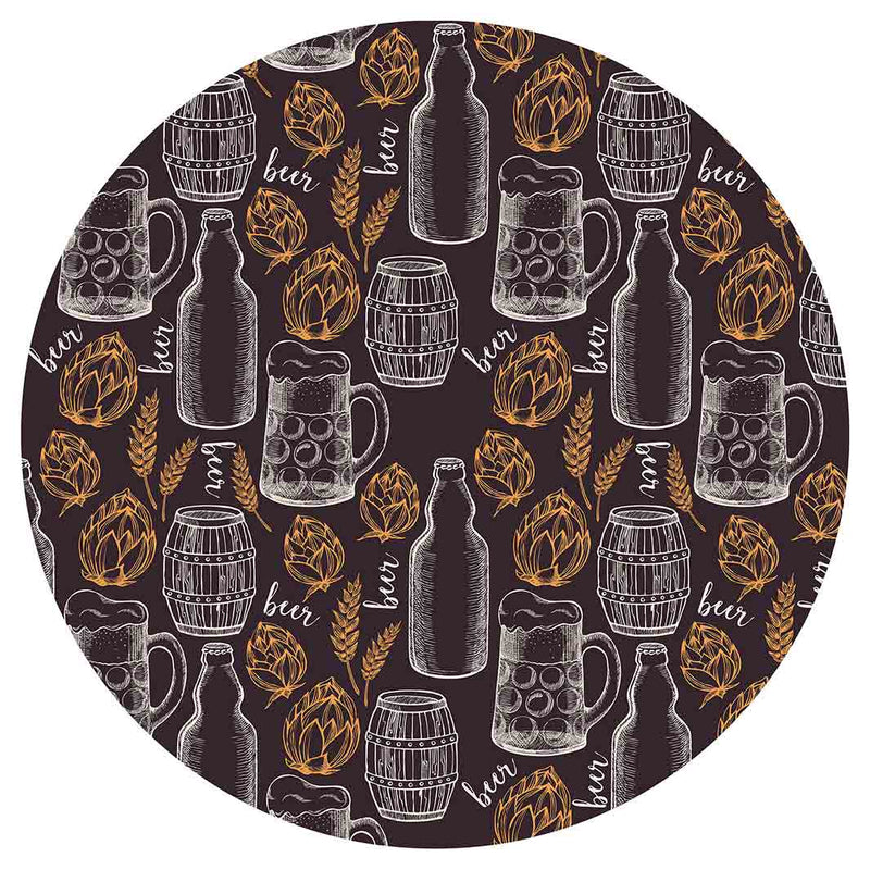 BEER PATTERN POT STAND