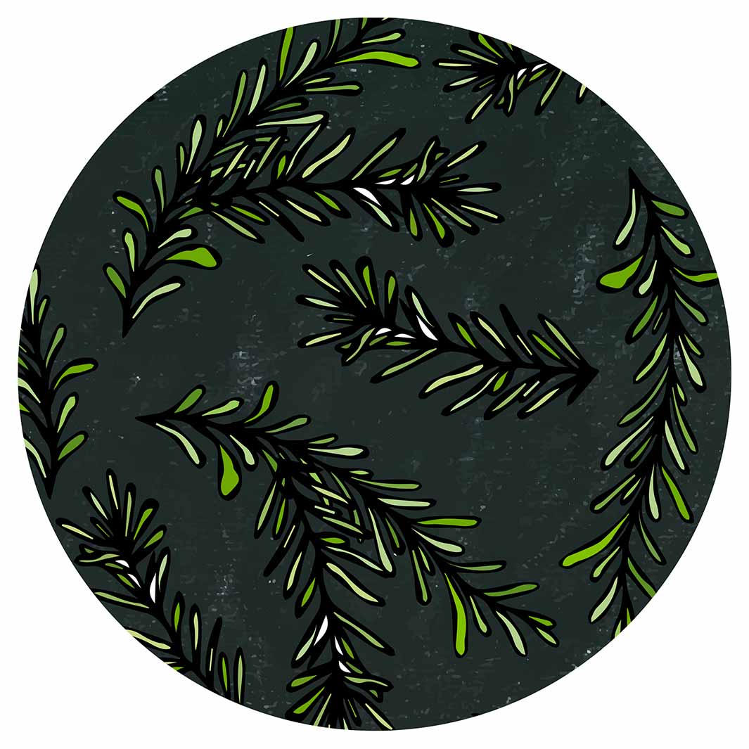 ROSEMARY PATTERN POT STAND